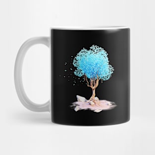 Blue Tree Mug